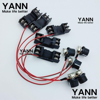 Yann1 ลูกบิดควบคุมไฟหรี่ LED 12V 8A 15A 30A ทนทาน อุปกรณ์เสริม สําหรับบ้าน