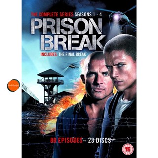 หนังแผ่น Bluray PRISONBREAK แผนลับแหกคุกนรก SEASON 1-4 +1ภาคพิเศษ Bluray Master เสียงไทย (เสียง EN | ซับ EN/ TH) หนังใหม