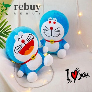 Rebuy หมอนตุ๊กตานุ่ม รูปการ์ตูนโดราเอมอน ขนาด 25 ซม. 35 ซม. 50 ซม. ของขวัญวันเกิด สําหรับแฟนสาว