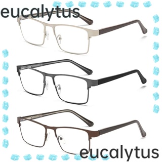 Eucalytus1 แว่นตาอ่านหนังสือแฟชั่น กรอบเบาพิเศษ สไตล์วินเทจ