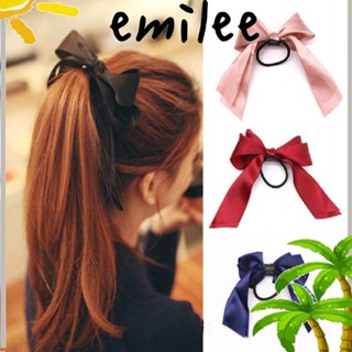 Emilee ยางรัดผม ริบบิ้นโบว์ สไตล์เกาหลี