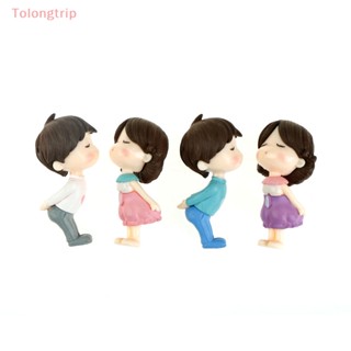 Tolongtrip&gt; โนมคู่รัก ขนาดเล็ก สําหรับตกแต่งสวนขวด 2 ชิ้น