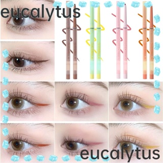 Eucalytus1 ดินสอเขียนขอบตา อายไลเนอร์ 1.5 มม. กันเหงื่อ สีน้ําตาล หลากสี สําหรับผู้หญิง