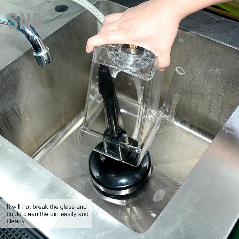 SN8 เครื่องปั่นแก้วแบบพกพาทำความสะอาด Rinser Cup Glass Washer สำหรับบาร์กาแฟร้านอาหารบ้านครัว