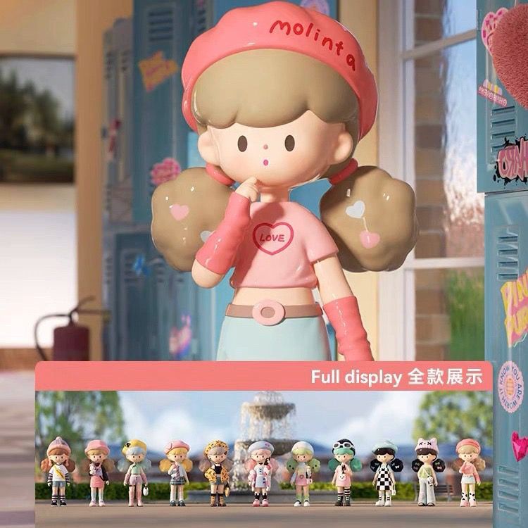 ของแท้ Popcorn Girl 5th Generation molinta Scandal Club Series Mystery กล่องรูปเครื่องประดับรถอินเทรนด์เล่นของขวัญสร้างสรรค์