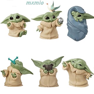 โมเดลตุ๊กตาฟิกเกอร์ MXMIO The Mandalorian Baby Yoda ขนาดเล็ก ของเล่นสะสม สําหรับเด็ก