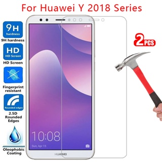 กระจกนิรภัยป้องกันหน้าจอ สําหรับ huawei y5 lite y6 y7 prime pro y9 2018 case cover y 5 6 7 9 5y 6y 7y 9y