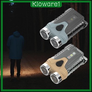 [Kloware1] พวงกุญแจไฟฉายฉุกเฉิน LED USB กันน้ํา ขนาดกะทัดรัด แบบพกพา สําหรับรถยนต์ โรงรถ แบกเป้ ปีนเขา กลางแจ้ง