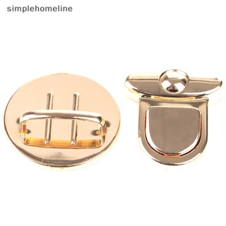 [simplehomeline] ใหม่ พร้อมส่ง ตัวล็อกกระเป๋าถือ กระเป๋าสะพายไหล่ แบบโลหะ 2 ชิ้น