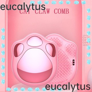 Eucalytus1 หวีแปรงนวดหนังศีรษะ แบบพกพา