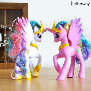 Btr- ตุ๊กตาฟิกเกอร์ My Little Pony Moon Princess PVC ขนาด 14 ซม. ของเล่นสะสม สําหรับเด็ก 1 ชิ้น