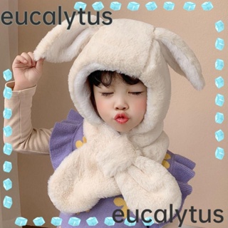 Eucalytus1 ผ้าพันคอ ผ้ากํามะหยี่ขนนิ่ม ลายการ์ตูนน่ารัก เหมาะกับฤดูใบไม้ร่วง และฤดูหนาว สําหรับเด็กทารก