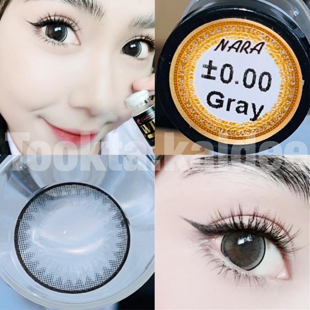 (ตาโต) คอนแทคเลนส์ ฝาดำ Nara /นารา