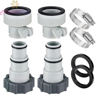 【COLORFUL】Conversion Adapter Threaded To Clamp Style Clamps Collar Hose Conversion Adapter