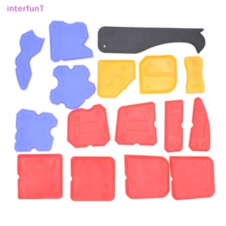 [InterfunT] ชุดเครื่องมือไม้พายซิลิโคน สําหรับซ่อมแซม 4 ชิ้น [ใหม่]