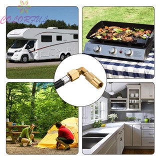 【COLORFUL】Elbow Adapter 3/8" Male Flare For Grill 17 Inch And 22 Inch Kitchen Accessries