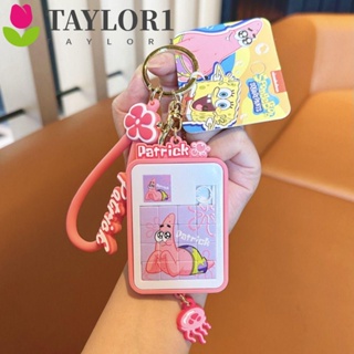 Taylor1 พวงกุญแจจิ๊กซอว์ ลายการ์ตูน SpongeBob Huarong Road Patrick Star อุปกรณ์เสริม สําหรับห้อยกระเป๋า