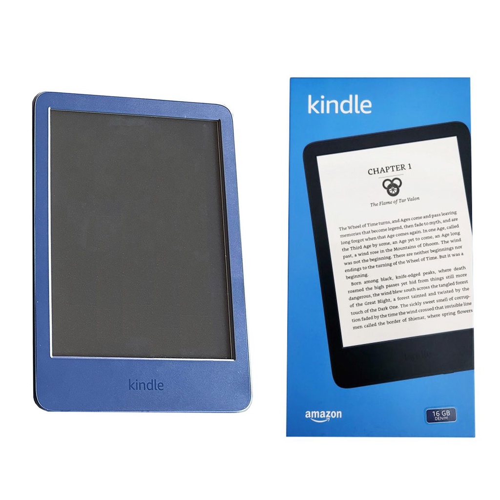 Amazon Kindle Basic 11 (2022) Wi-Fi 6-inch 16GB E-reader (With Ads) - Denim
