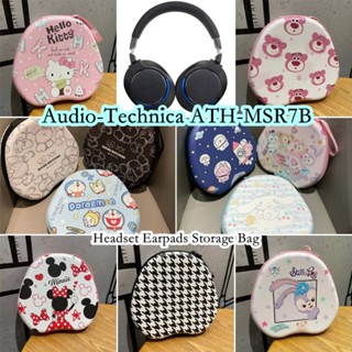 【Case Home】เคสหูฟัง ลายการ์ตูนน่ารัก สําหรับ Audio-Technica ATH-MSR7b Audio Technica ATH-MSR7b