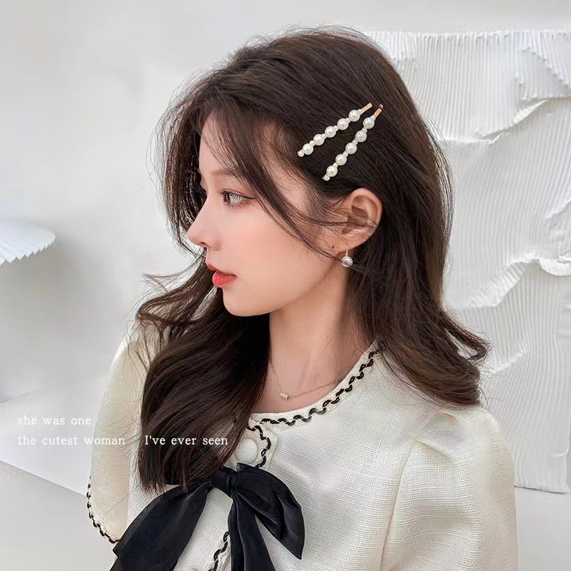 กิ๊บติดผม ไข่มุก แฮนด์เมด / ปิ่นปักผม ทรงเรขาคณิต ดอกไม้ เครื่องประดับผม / ปิ่นปักผมอะคริลิค ทรงเรขาคณิต / กิ๊บติดผม สาวหวาน เครื่องประดับผม