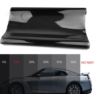 ⚡NEW 8⚡1 Roll Of Casement Tint Film 50x200cm 15% VLT Black Film Car Casement TINT Film