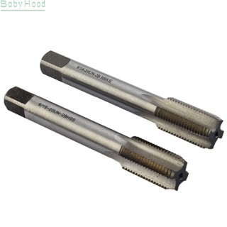 【Big Discounts】2PCS New 9/16\ - 20 Right &amp; Left Hand Thread Tap HSS TPI For Bike Crank#BBHOOD