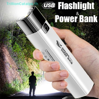 Trillioncatalpa 2 IN 1 990000Lm ไฟฉาย LED G3 สว่างพิเศษ สําหรับกลางแจ้ง TH