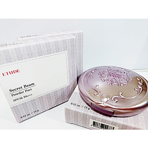 ของแท้แพคเกจใหม่ Etude House Secret Beam Powder Pact SPF36PA+++ แป้งตลับคุมมัน/แป้งฝุ่น/แป้งพัฟ/แป้ง