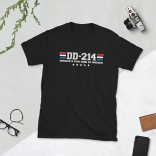 เสื้อยืด ลาย Dd214 Americas True Form Of Freedom Veteran สําหรับผู้ชาย