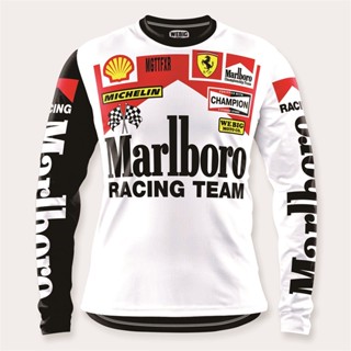 เสื้อกีฬาแขนสั้น ลายทีมแข่ง MTB jersey enduro 2023 สําหรับผู้ชาย