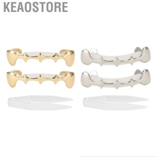 Keaostore Hip Hop Brace  Compatible Irregular Brass Party  for Music Concerts Halloween