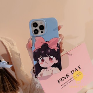 For เคสไอโฟน 14 Pro Max [Cute Angry Girl] เคส Phone Case For iPhone 14 Pro Max Plus 13 12 11 X XS Max XR SE 8 7 For เคสไอโฟน11 Ins Korean Style Retro Classic Couple Shockproof Protective TPU Cover Shell