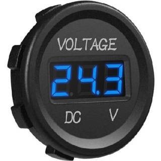 12V-24V Car Marine Motorcycle LED Digital Voltmeter Voltage Battery Meter Gauge