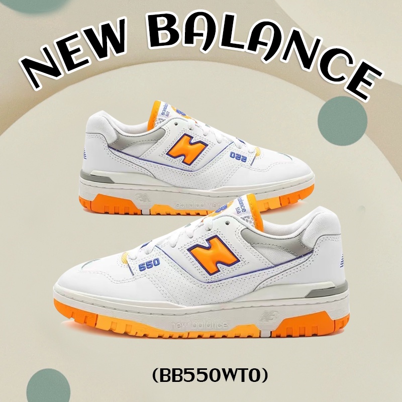 BB550 NB550 NEW BALANCE 550 sneakers NB 550 BB550WTO White Yellow