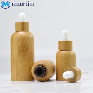 Martin ขวดไม้ใส่น้ํามันหอมระเหย พร้อมปิเปตต์ DIY สําหรับแต่งหน้า เดินทาง