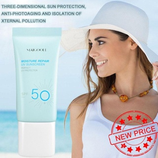 ครีมกันแดด SPF50+ ป้องกันรังสีอัลตราไวโอเลต ให้ความชุ่มชื้น 30 มล. 60 มล. สําหรับฤดูร้อน X9R3