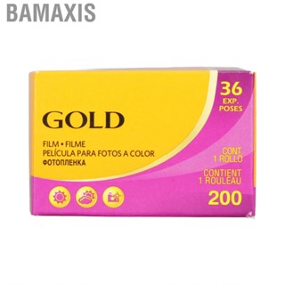 Bamaxis 35mm Film  Professional Gold 200 Color Negative 36 Exposures Compact for  Accessories