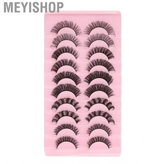 Meyishop 10pc  Set DD Curl Thickness Multilayer Fake Eyelash CHW