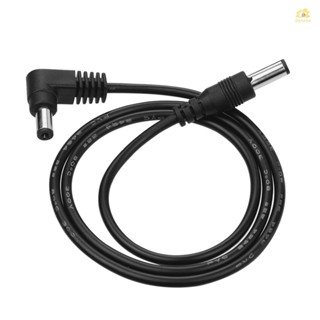 Banana_pie สายเคเบิลพาวเวอร์ซัพพลาย 18V 2A มุมขวา 1 ทาง ยาว 23.6 ฟุต สําหรับเอฟเฟคกีตาร์