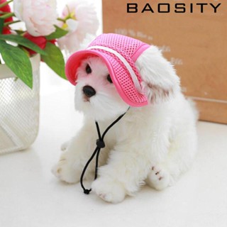 [Baosity] หมวกเบสบอล ป้องกันแดด ระบายอากาศ แต่งรูหู สําหรับสัตว์เลี้ยง สุนัข แมว