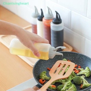 &lt;Chantsingheart&gt; ขวดบีบซอส เครื่องปรุง แบบพลาสติก ขนาด 6 ออนซ์ 12 ออนซ์ สําหรับห้องครัว ไซรัป น้ําสลัด น้ําสลัด อาหาร ลดราคา