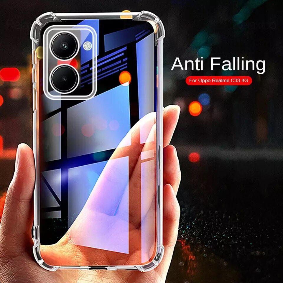 เคสใส Realme C55 C33 C30 C30S C35 C21Y C17 C11 Realme9i 9Pro 9Pro+ Realme5 Realme7 Realme7Pro C12 C3 Realme8 เคสเรียลมี