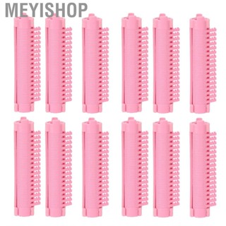 Meyishop 12Pcs Hair Perm Rods Thicken Reduce Damage Curly Full Soft GDT