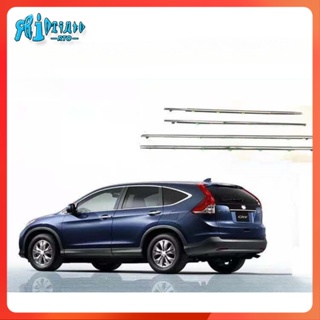 Rto แถบพลาสติกซีลหน้าต่างรถยนต์ สําหรับ honda CRV 2012 2013 2014 2015 2016 4 ชิ้น