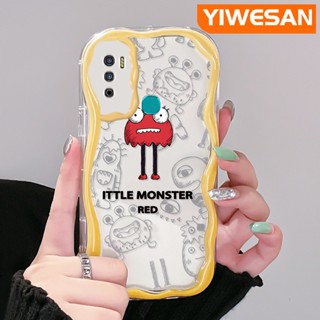 เคสโทรศัพท์มือถือแบบนิ่ม ใส กันกระแทก ลายการ์ตูนลิตเติ้ลมอนสเตอร์ สีสันสดใส สําหรับ Infinix Hot 9 Pro Hot 9 Play Hot 12 Play