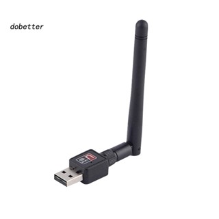 &lt;Dobetter&gt; อะแดปเตอร์รับสัญญาณเครือข่ายไร้สาย LAN USB 150Mbps