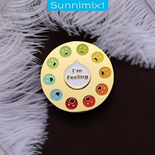 [Sunnimix1] เข็มกลัดอารมณ์ เพื่อความสวยงาม สําหรับผู้หญิง ผู้ชาย แจ็กเก็ต เสื้อผ้า