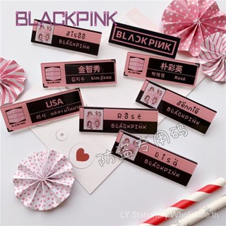 เข็มกลัดอะคริลิค ลาย Blackpink LISA Kim Ji-soo ROSE Kim Ji-ni สีชมพู