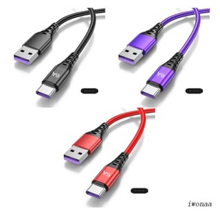 Iwo สายชาร์จ USB C เป็น USB C 6A 66W ชาร์จเร็ว สําหรับ PD USB C เป็น C