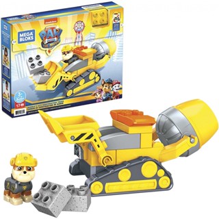 Mega BLOKS Paw Patrol Rubbles City ชุดของเล่นตัวต่อรถบรรทุก พร้อม 16 Jr. ฟิกเกอร์อิฐ 1 ชิ้น ของขวัญ สําหรับเด็กผู้ชาย และเด็กผู้หญิง